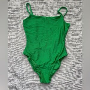 Aerie Vibrant Green One-Piece Swimsuit